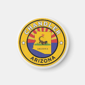 Vintage Chandler City, Arizona gifts Magnet