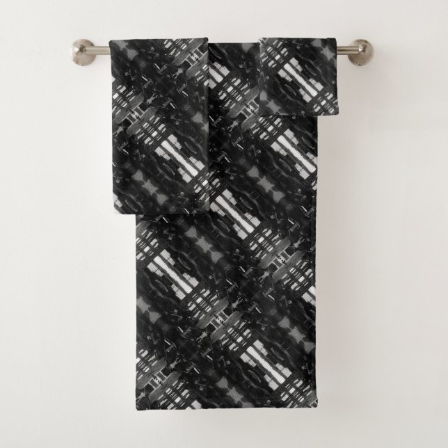 Vintage Changsha xiang jiang boat Bath Towel Set (Insitu)