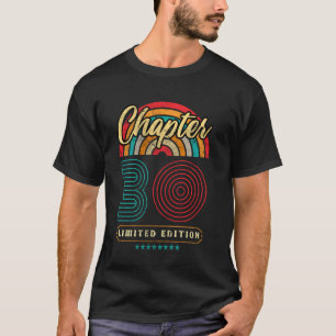 Vintage Chapter 30 Year Old Birthday Squad 30th Bi T-Shirt