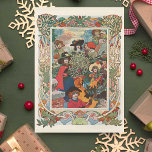 Vintage Charles Robinson Christmas Greetings Holiday Card<br><div class="desc">Vintage Charles Robinson illustration featuring "The Child's Christmas" published in 1906. Delight your loved ones and friends with a bit of Christmas fairy tale whimsy this year!</div>
