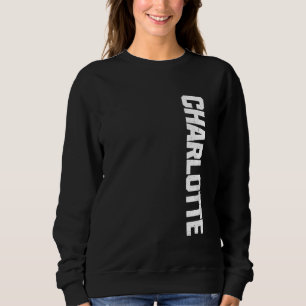 Vintage Charlotte Hometown Pride Varsity Charlotte Sweatshirt