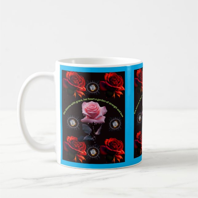 Vintage Charm Coffee Cup (Left)