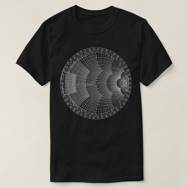 Vintage Chart Electromagnetic Wave Reflection Tran T-Shirt (Design Front)
