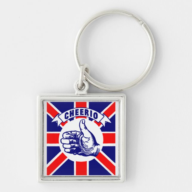 Vintage Cheerio Key Ring (Front)