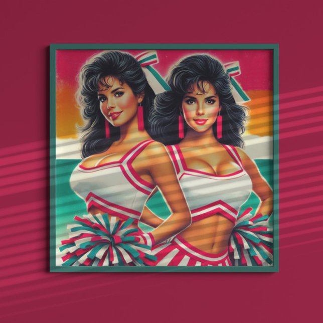 Vintage Cheerleaders Poster (Creator Uploaded)