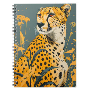 Vintage Cheetah Notebook