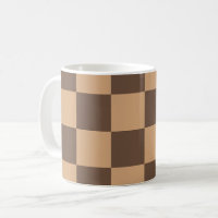 Vintage Chequered in Warm Browns