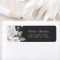 Vintage Cherish Floral Wedding Return Address