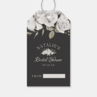 Vintage Cherish White Floral Bridal Display Shower