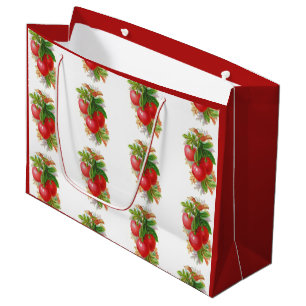 Vintage Cherries Large Gift Bag