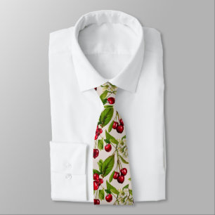 Vintage Cherries Tie