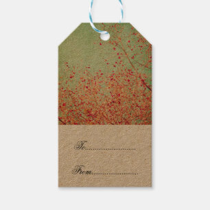 Vintage,cherry blossom,rustic,grunge,trendy,girly, gift tags