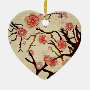 Vintage cherry tree Ornament
