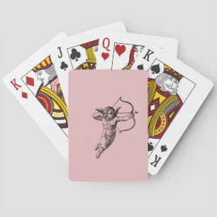 Vintage Cherub Angel Cupid Love Playing Cards