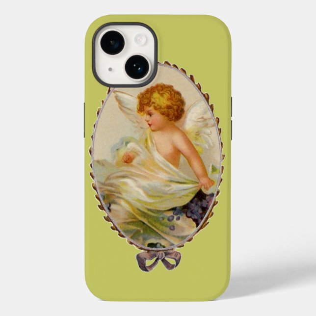 Vintage Cherub Case-Mate iPhone Case (Back)