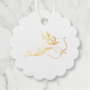 Vintage Cherub Cupid Love Favour Tags
