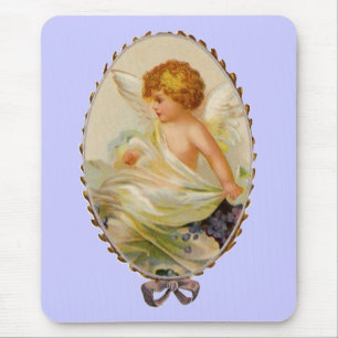 Vintage Cherub Mouse Mat