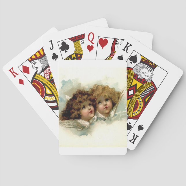 Vintage Cherubs Playing Cards (Back)