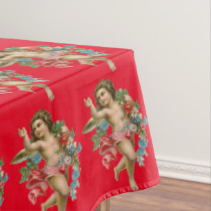 Vintage Cherubs Tablecloth