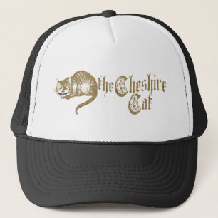 Vintage Cheshire Cat Illustration Trucker Hat