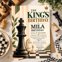 Vintage Chess Grandmaster Elegant Chess Birthday
