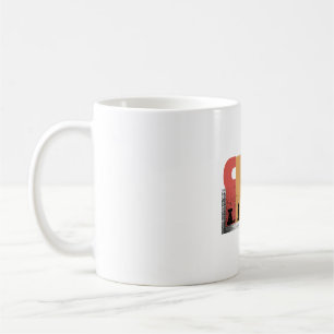 Vintage Chess Pieces Silhouette Art - Mug