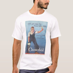 Vintage Chesterfield Cigarettes Advertisement T-Shirt