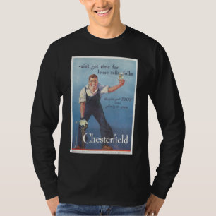 Vintage Chesterfield Cigarettes Advertisement T-Shirt