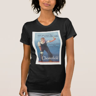 Vintage Chesterfield Cigarettes Advertisement T-Shirt