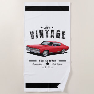 Vintage Chevelle Company Beach Towel