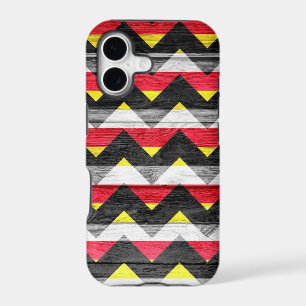 Vintage Chevron Wood Abstract #7