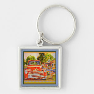 Vintage Chevy Keychain