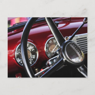 Vintage Chevy Truck Postcard