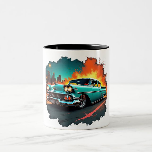 Vintage Chevy Urban Explosion Mug (Center)