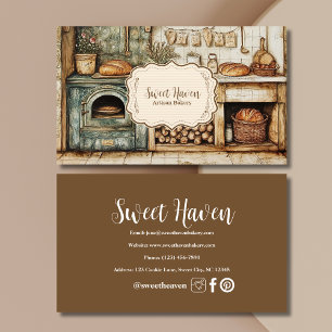 Vintage Chic Bakery  Business Card