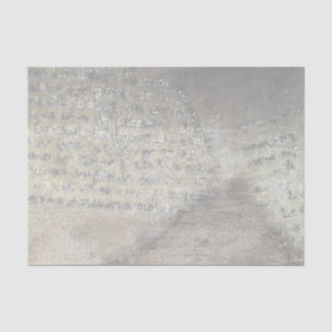 Vintage Chic Country Rustic Book Pages Tissue Paper