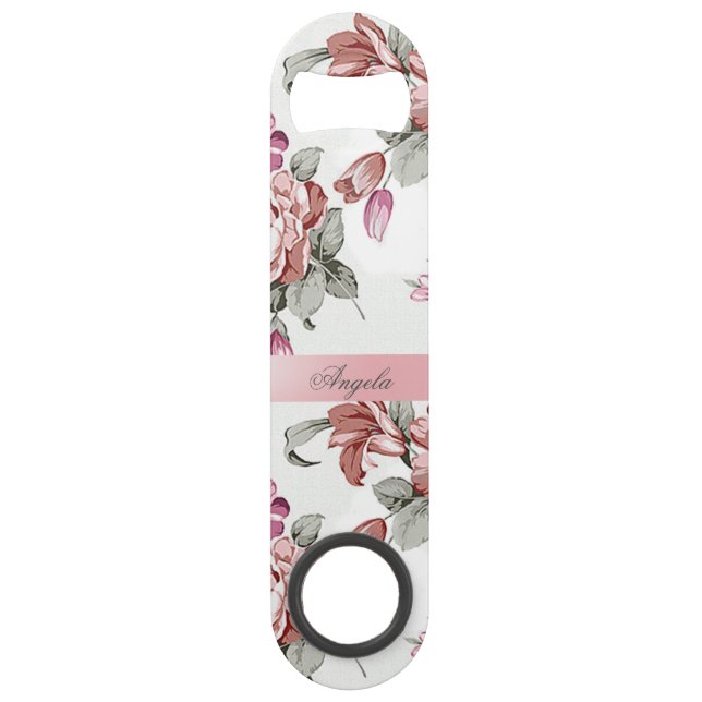 Vintage Chic Girly  Flowers-Personalised (Front)