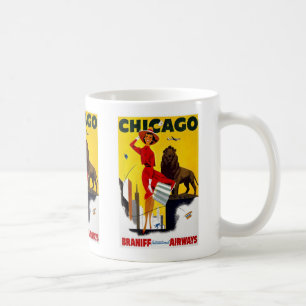 Vintage Chicago Advertisement Coffee Mug