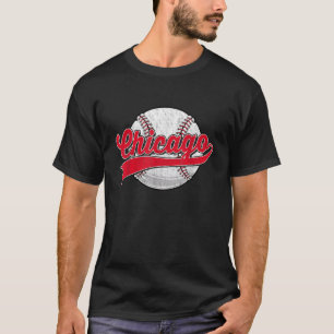 Vintage Chicago Baseball Lover Players For Men Wom T-Shirt