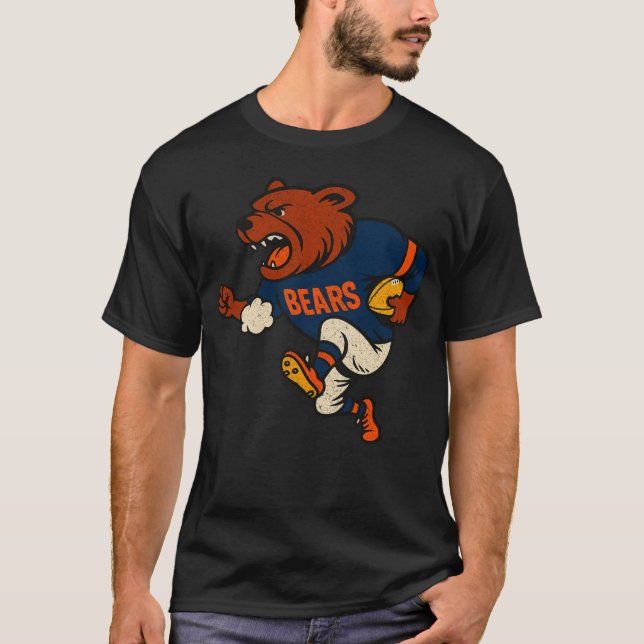 Vintage Chicago Bears retro T-Shirt (Front)