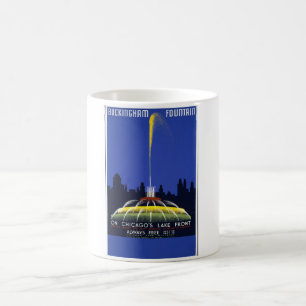 Vintage Chicago - Buckingham Fountain Mug 