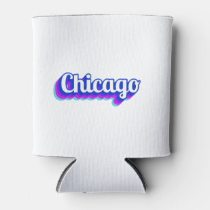 Vintage Chicago Can Cooler