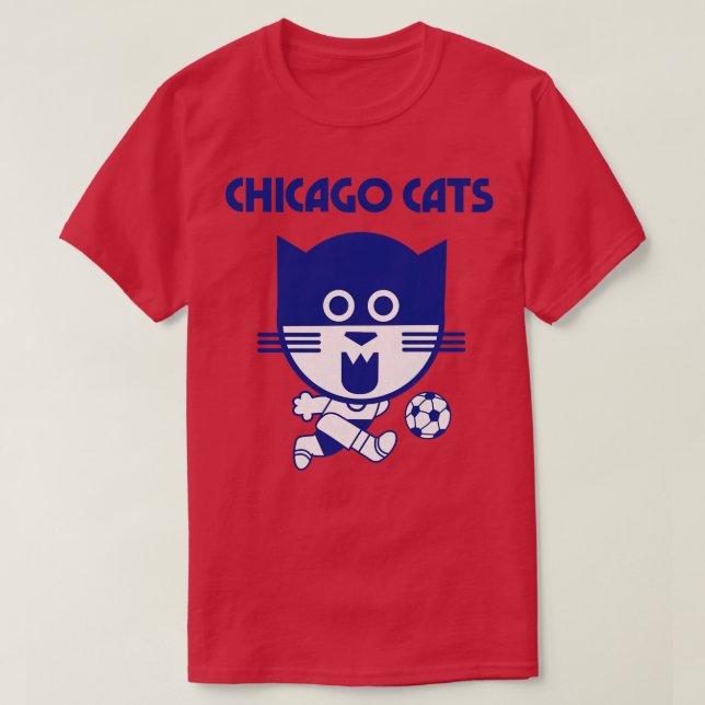 Vintage Chicago Cats TShirt 1 (Design Front)