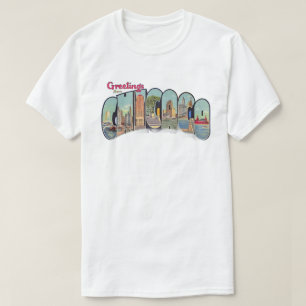 Vintage Chicago Greetings T Shirt