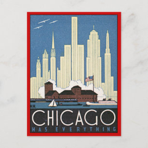 Vintage Chicago Illinois Postcard