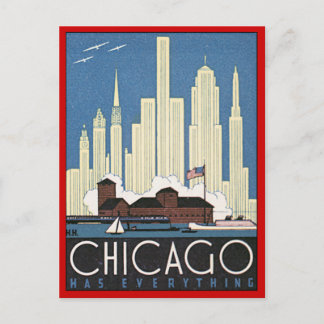 Vintage Chicago Illinois Postcard