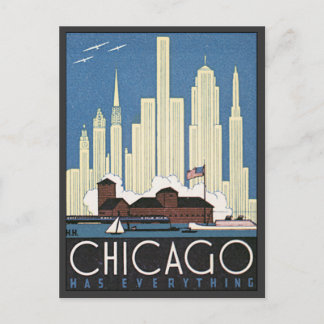 Vintage Chicago Illinois Postcard