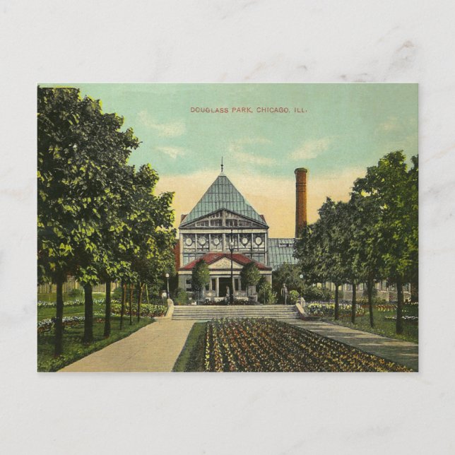 Vintage Chicago Park Postcard (Front)