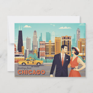 Vintage Chicago Postcard
