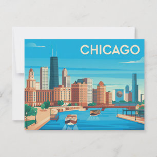 Vintage Chicago Postcard